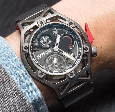 Hublot x Ferrari: The Techframe Tourbillon Chronograph